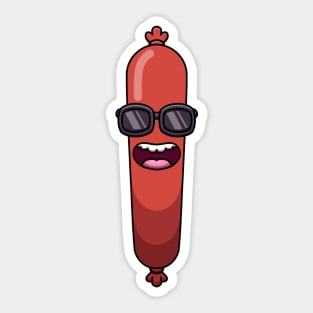 Cool Sausage Sticker